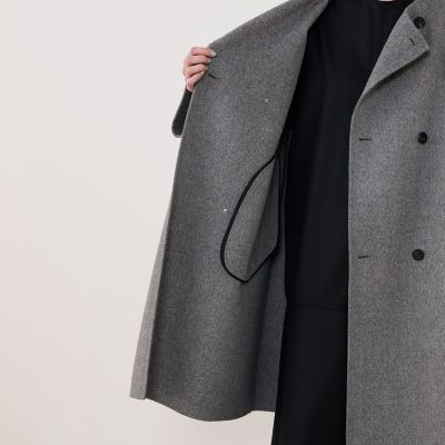 ダブルフェイス カラーレストレンチコート | GALERIE VIE (Women