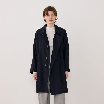 送料無料】ナイロンシルクタフタ モッズコート | GALERIE VIE