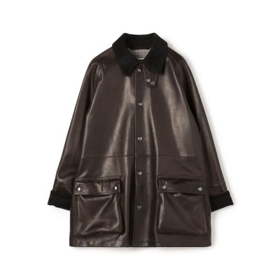 ＜GALERIE VIE (Women)＞【送料無料】スムースカーフ　ラグランスリーブコート