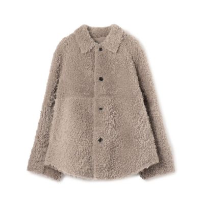 ＜GALERIE VIE (Women)＞【送料無料】テディメリノ　カバーオール