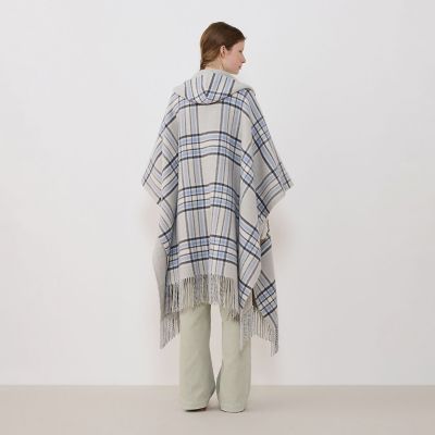 リバーブランケット フーテッドポンチョ | GALERIE VIE (Women