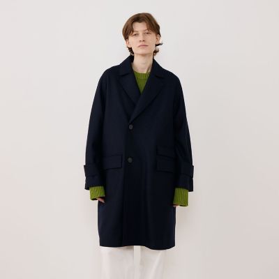 AtelierGG☆新品美品 ヴィンテージ レア　マリンコート シングルロングコート