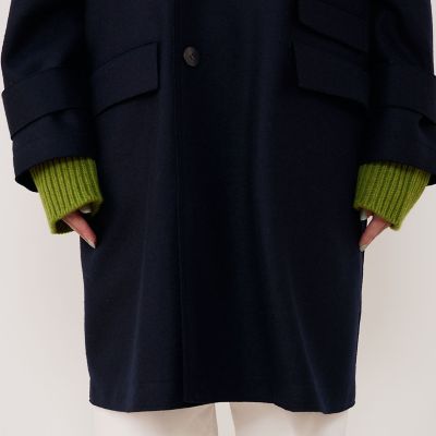 スムースプレスドウール マリンコート | GALERIE VIE (Women