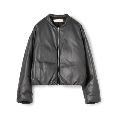 ＜GALERIE VIE (Women)＞【送料無料】シープダウン　オーバルブルゾン