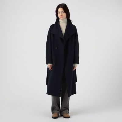 極美品✨定価14万　ギャルリーヴィー　カシミヤ100％　ビーバーノーカラーコート 楽天市場】【SALE／40%OFF】カシミヤビーバー ノーカラーコート