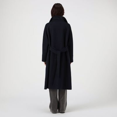 カシミヤビーバー ハイネックロングコート | GALERIE VIE (Women