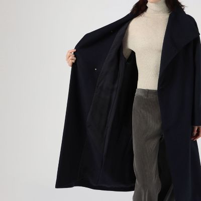 GALERIE VIE ウールカシミアロングコート BPF01_23_23083408701_1700
