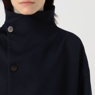 カシミヤビーバー ハイネックロングコート | GALERIE VIE (Women