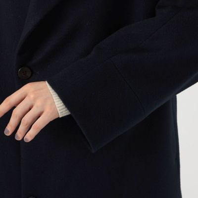 カシミヤビーバー ハイネックロングコート | GALERIE VIE (Women