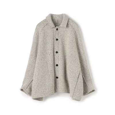 ＜GALERIE VIE (Women)＞【送料無料】シープジャージー　ラグランスリーブブルゾン