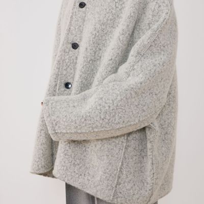 シープジャージー ラグランスリーブブルゾン | GALERIE VIE (Women