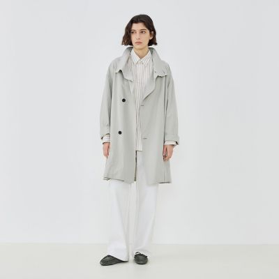 パラシュートクロス スタンドカラーコート | GALERIE VIE (Women