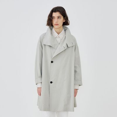 パラシュートクロス スタンドカラーコート | GALERIE VIE (Women