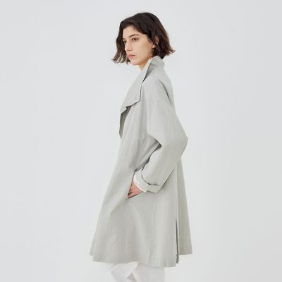 パラシュートクロス スタンドカラーコート | GALERIE VIE (Women