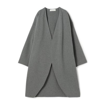 ＜GALERIE VIE (Women)＞ミラノリブ　ノーカラーコート