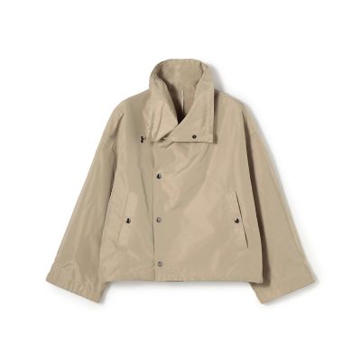 メモリータフタ ハイネックショートブルゾン | GALERIE VIE (Women