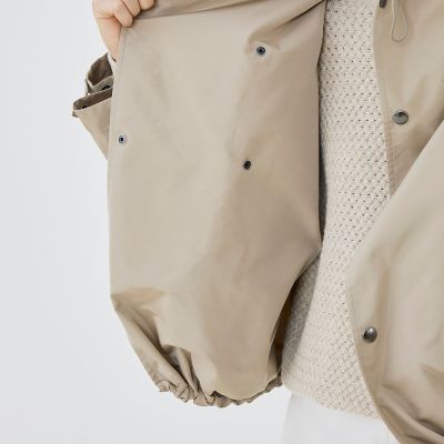 メモリータフタ ハイネックショートブルゾン | GALERIE VIE (Women