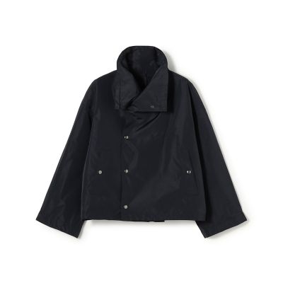 メモリータフタ ハイネックショートブルゾン | GALERIE VIE (Women