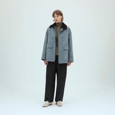 ウールダブルフェイス ショートコート | GALERIE VIE (Women