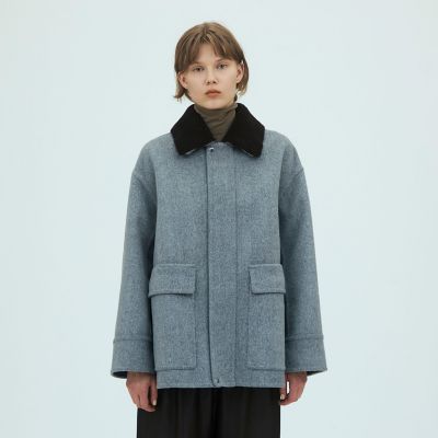 ミー♡美品♡ギャルリーヴィー　ウールダブルフェイス ショートコート ウールダブルフェイス ショートコート | GALERIE VIE (Women