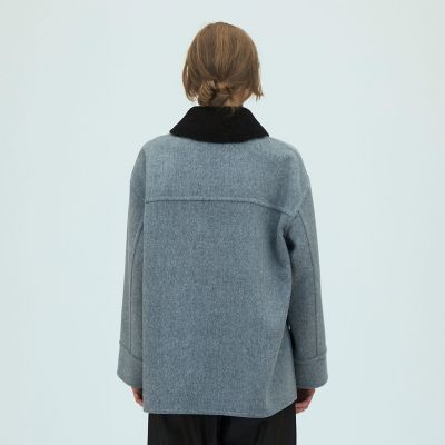 ウールダブルフェイス ショートコート | GALERIE VIE (Women