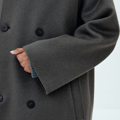 予約商品11月下旬以降順次お届け】ウールダブルフェイス カラーレス