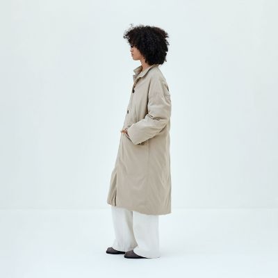 【美品】ギャルリーヴィー ダウンロングコート サイズM 予約商品11月下旬以降順次お届け】ピーチクロスダウン ロングコート