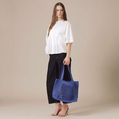 eclat5月号掲載】クロシェ編トートバッグ | MACKINTOSH LONDON