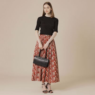 マッキントッシュロンドン ナローアジャストレザーベルト レディース 茶 ブラウン 婦人画報11月号掲載】パテントナローアジャストベルト | MACKINTOSH