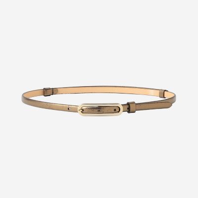 オーバルバックルナローアジャストベルト | MACKINTOSH LONDON (Women