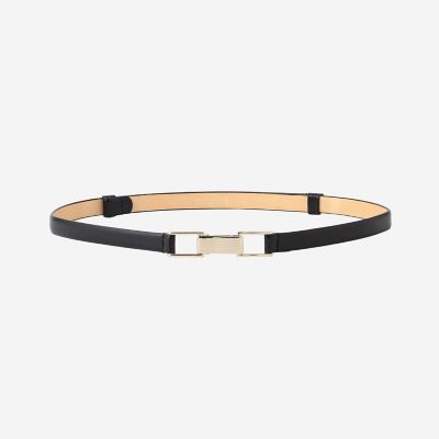 スクエアバックルオイルレザーアジャストベルト | MACKINTOSH LONDON