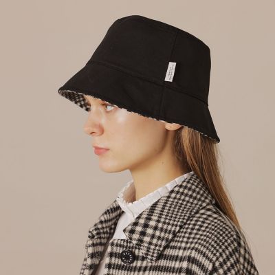 婦人画報11月号掲載】グレンチェックバゲットハット | MACKINTOSH