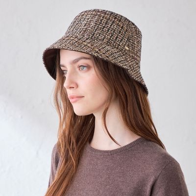 ミックスカラーチェックリバーシブルバケットハット | MACKINTOSH