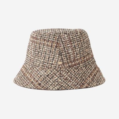 ミックスカラーチェックリバーシブルバケットハット | MACKINTOSH