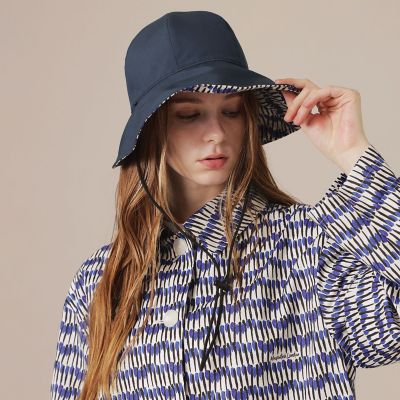 レインタフタプリントリバーシブルハット | MACKINTOSH LONDON (Women