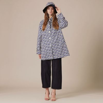 レインタフタプリントリバーシブルハット | MACKINTOSH LONDON (Women