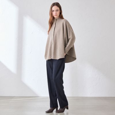 ドルマンスリーブラウンドニットケープ | MACKINTOSH LONDON (Women