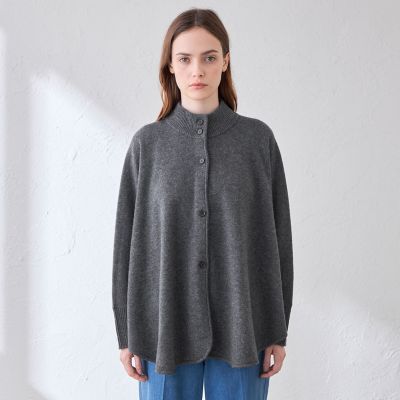 ドルマンスリーブラウンドニットケープ | MACKINTOSH LONDON (Women