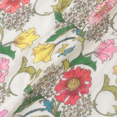 婦人画報11月号掲載】colomboバイブリーフラワースカーフ
