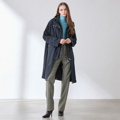 エクラ11月号掲載】ポリエステルナイロンタフタ5WAYコート