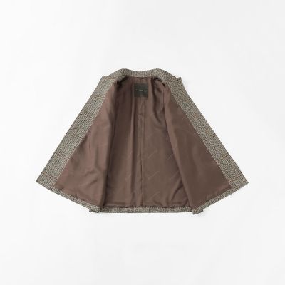 ROSLEY／ロズリー】ミックスドカラーチェックコート