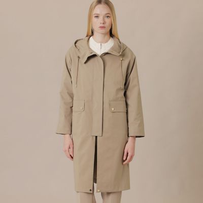 ソフトラミネーションフーデッドコート | MACKINTOSH LONDON (Women