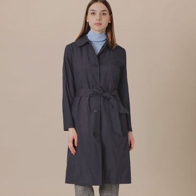 ＜MACKINTOSH LONDON (Women)＞【ＢＡＮＴＯＮ／バントン】パウダータフタステンカラーコート