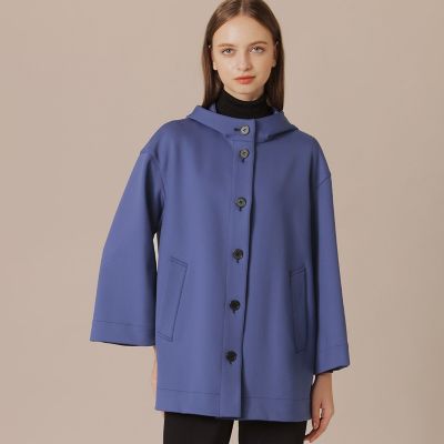 ＜MACKINTOSH LONDON (Women)＞ソフトジャージフーデットコート