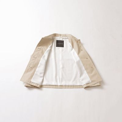ROSLEY／ロズリー】ウェザーコットンステンカラーショートコート