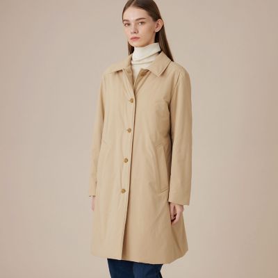 ＜MACKINTOSH LONDON (Women)＞【ＢＡＮＴＯＮ／バントン】ウールパディングタフタコート