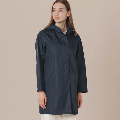 ＜MACKINTOSH LONDON (Women)＞【婦人画報掲載】【ＣＨＲＹＳＴＯＮ／クリストン】セミブライトナイロンツイルフーデットコート