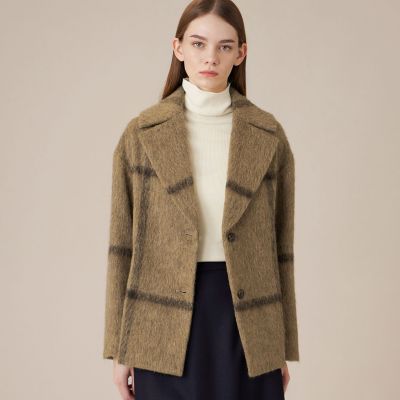 ＜MACKINTOSH LONDON (Women)＞【ＤＵＲＲＩＳ／デュリス】シャギーウィンドペンコート