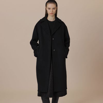 ＜MACKINTOSH LONDON (Women)＞【ＷＥＢ・一部店舗限定】【ＤＵＲＲＩＳ／デュリス】ファインウールリバーコート