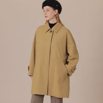 ＜MACKINTOSH LONDON (Women)＞【ＲＯＳＬＥＹ／ロズリー】ファインウールメルトンステンカラーコート